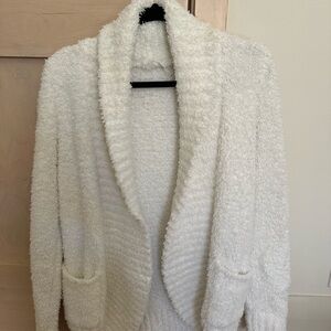 Honeydew Intimates Cream Fuzzy Cardigan